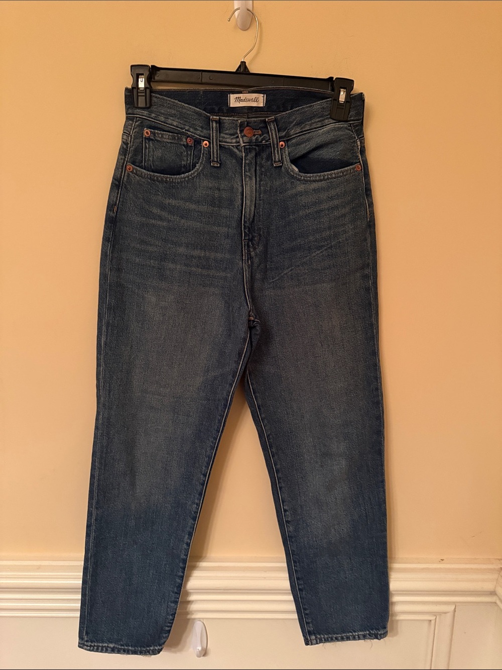 Madewell Vintage-Inspired High-Rise The Mom‎ Jeans Size 28